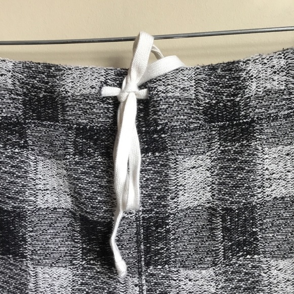 Intimately Free People Black Checkered Jogger Pant - Picture 4 of 9